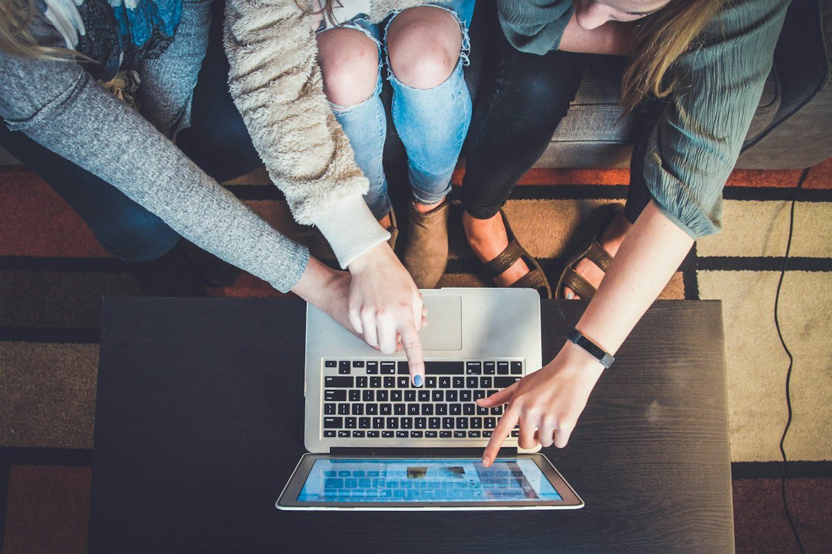 How to make money with a newsletter - writing and editing on a laptop